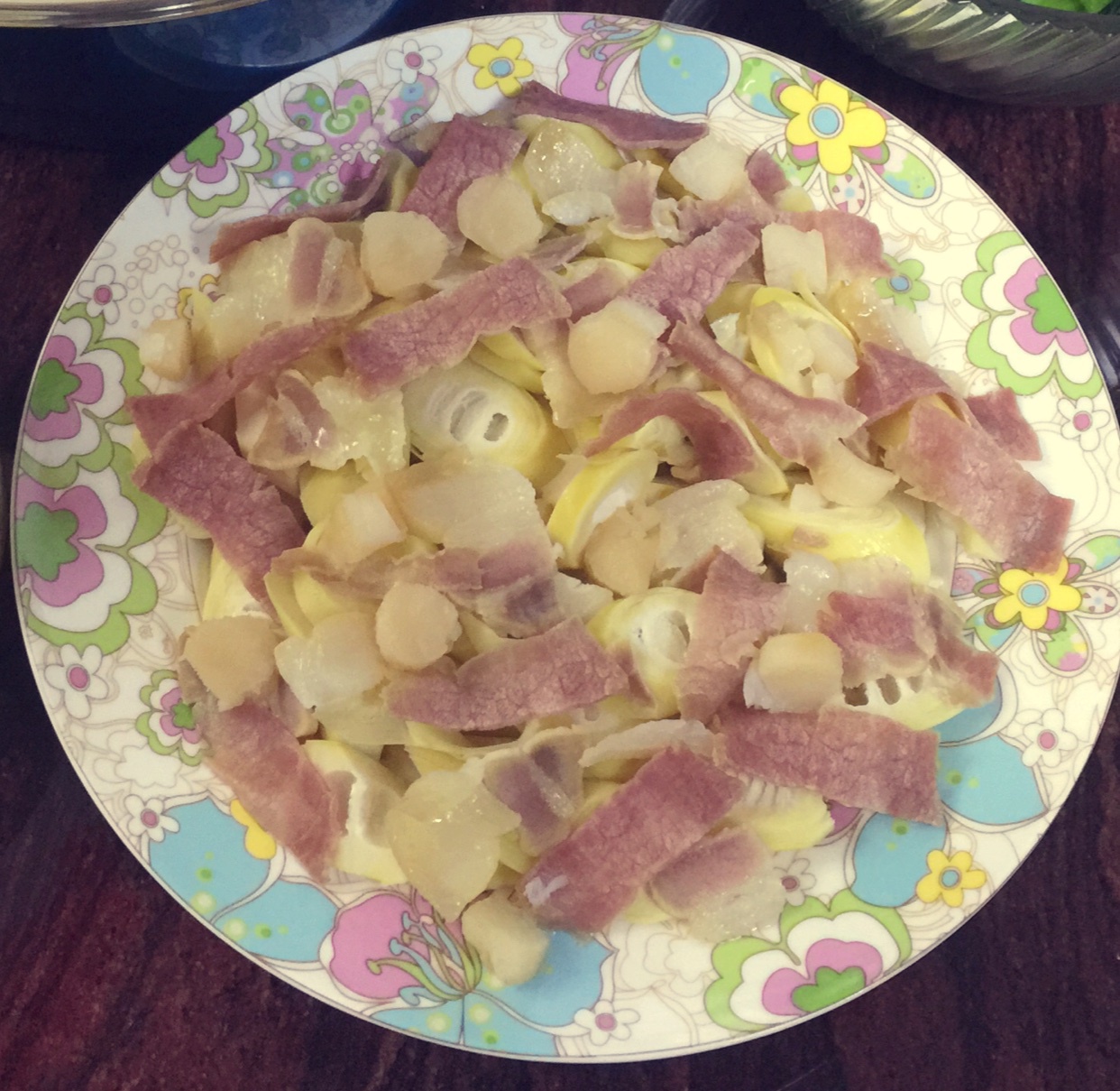 咸肉蒸春笋