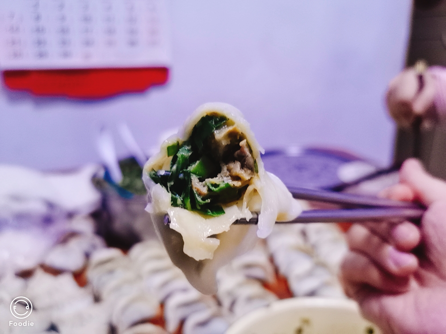 香菇韭菜猪肉饺的做法 步骤17