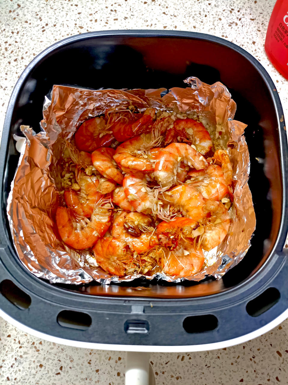 蒜蓉大虾 空气炸锅版