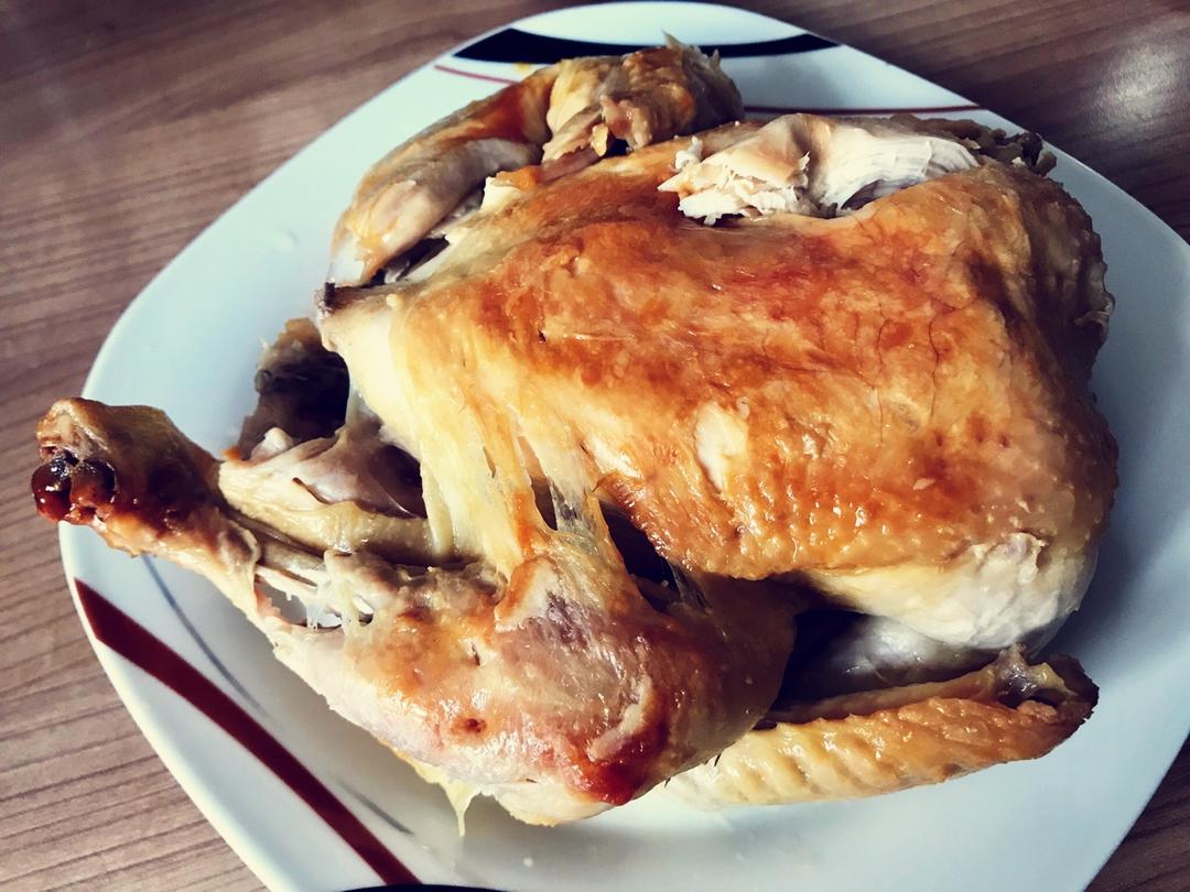 电饭锅盐焗鸡