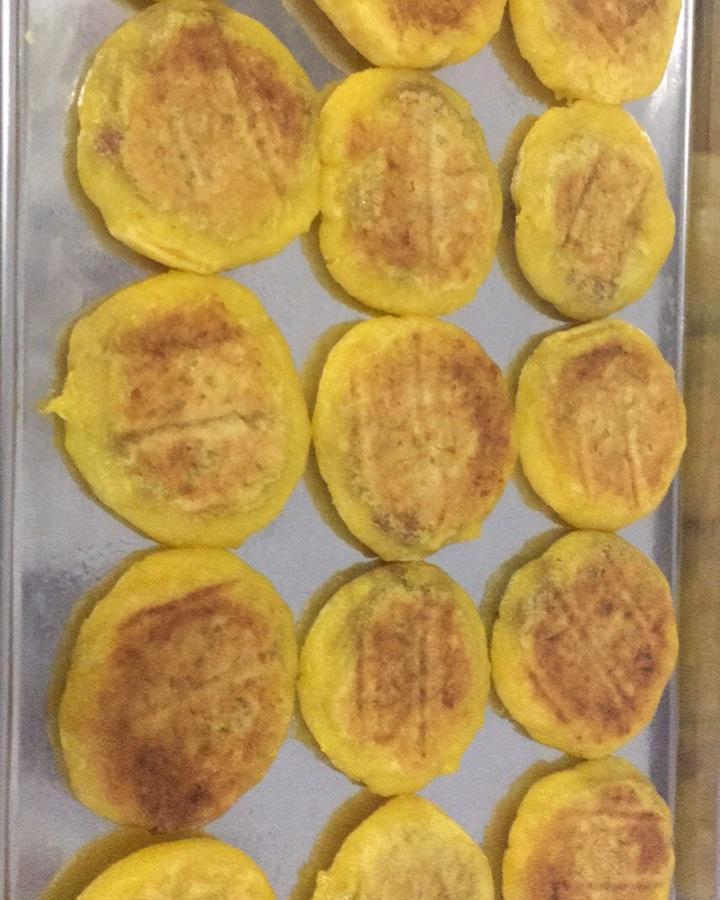 香糯南瓜饼