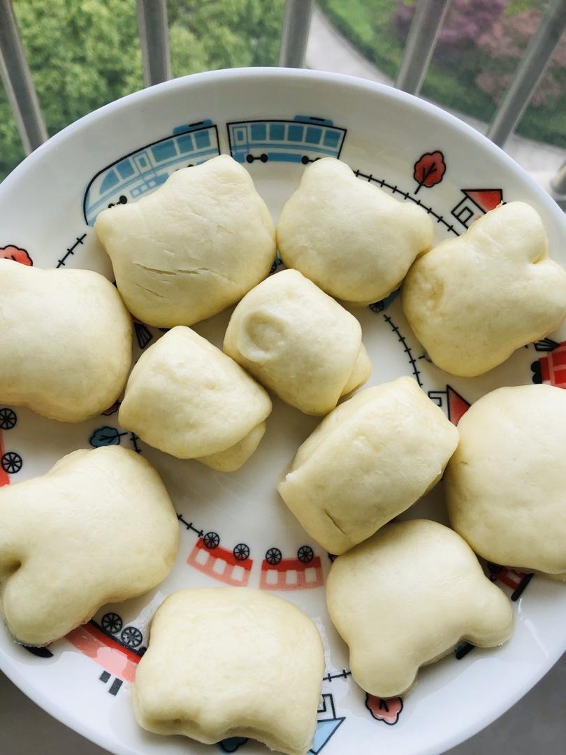 宝宝辅食系列～牛奶馒头