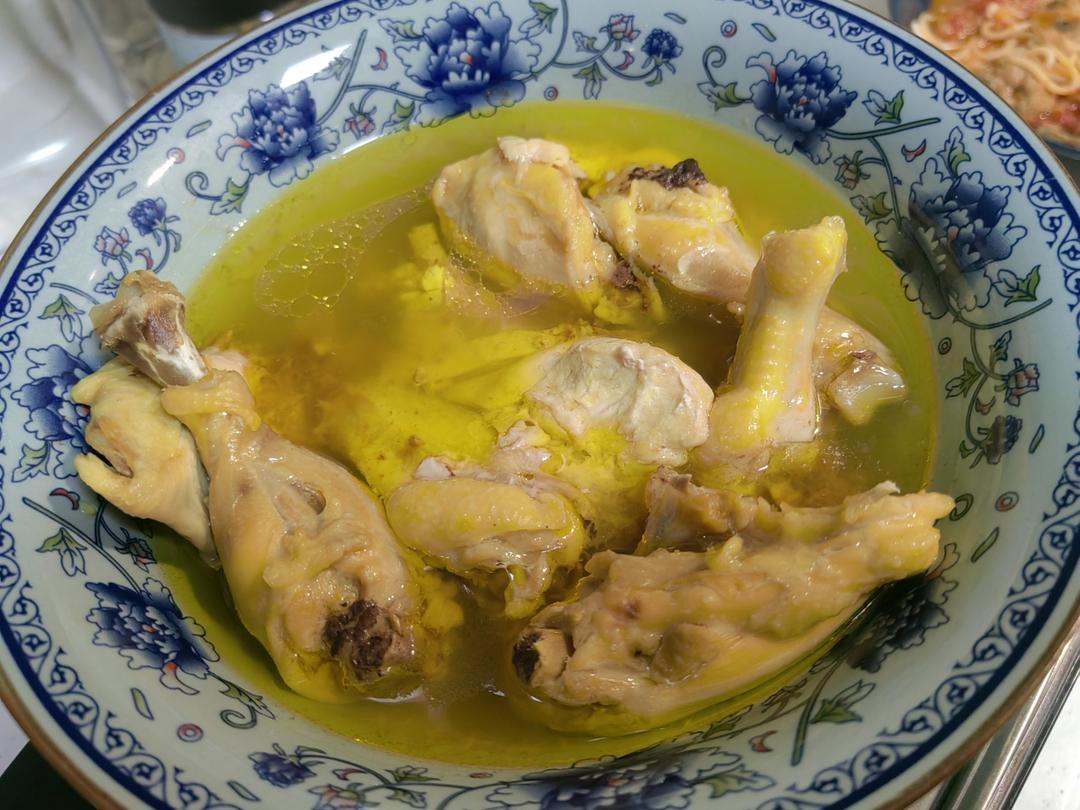 清蒸鸡，清蒸鸽子