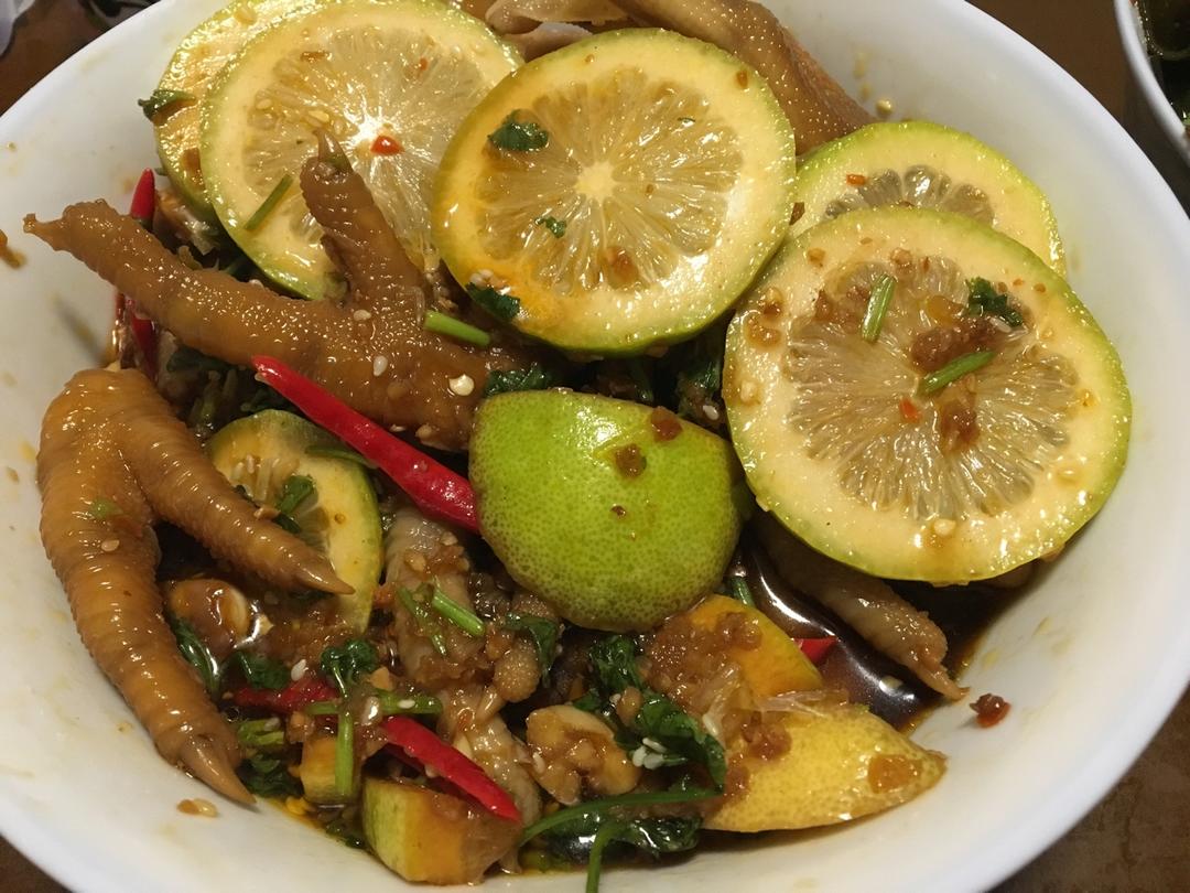 超好吃的🍋酸辣凤爪