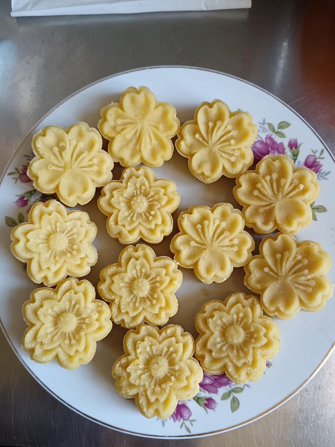 奶香绿豆糕（无豆腥味，超快手不麻烦）
