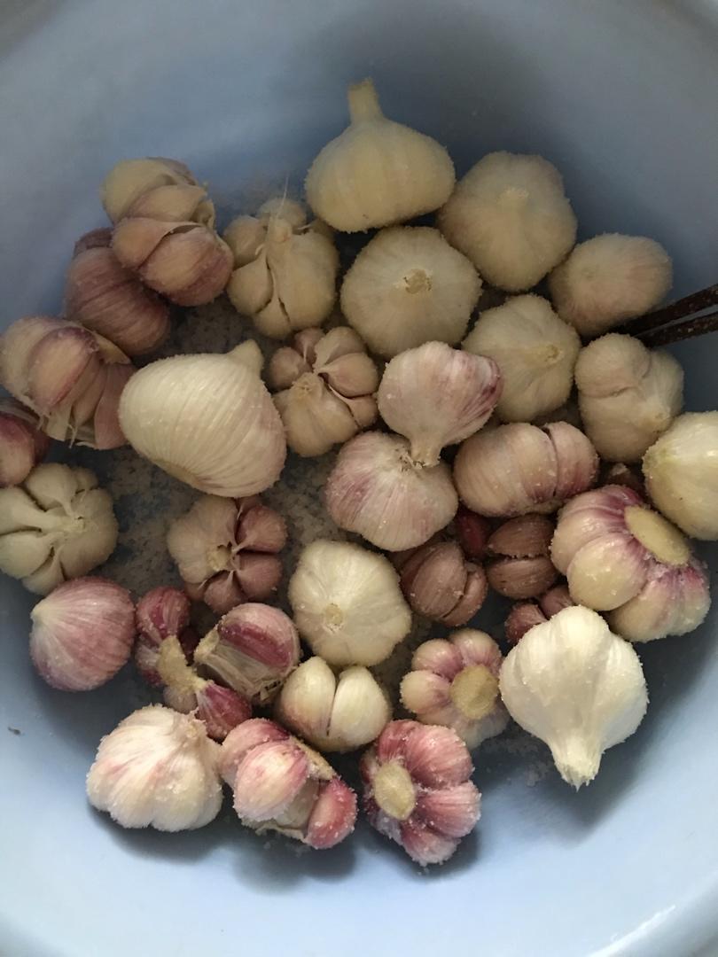家庭版腌糖蒜