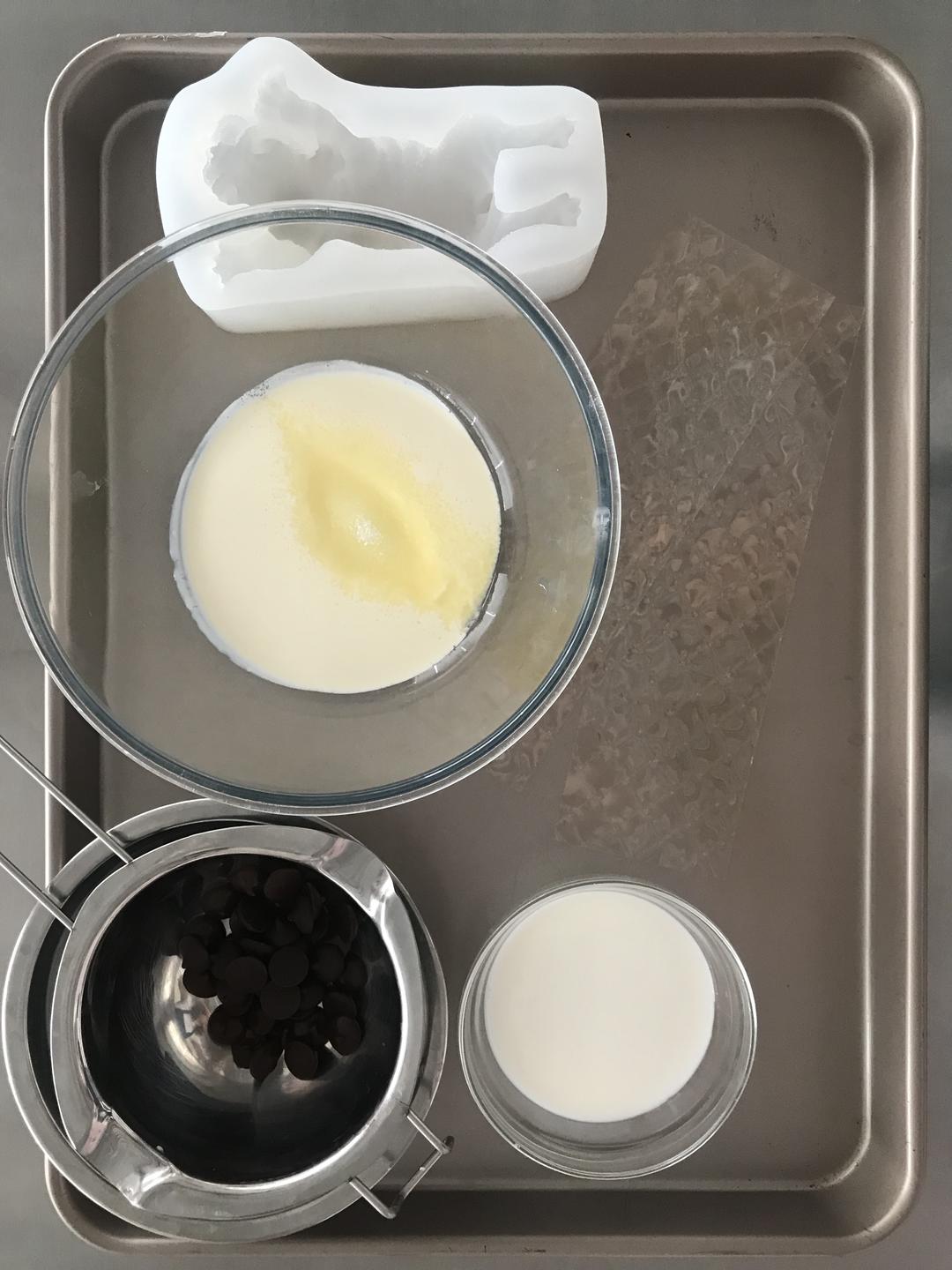 纯奶手撕吐司的做法 步骤1