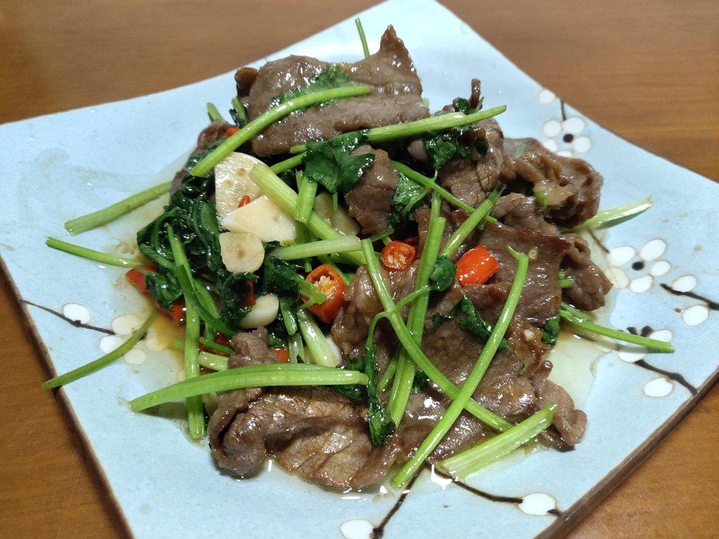 【健康三餐】香菜炒牛肉