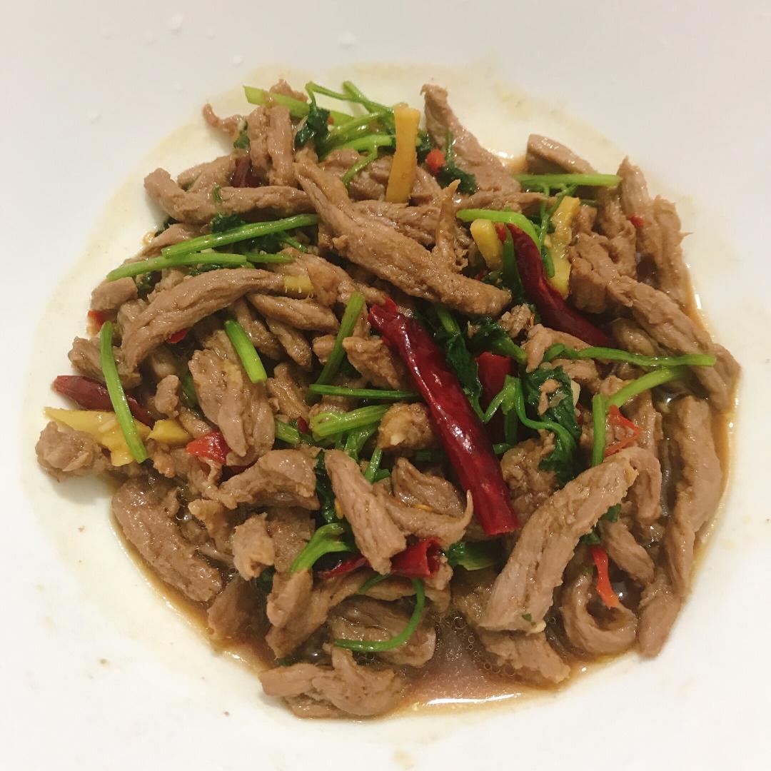 香菜牛肉