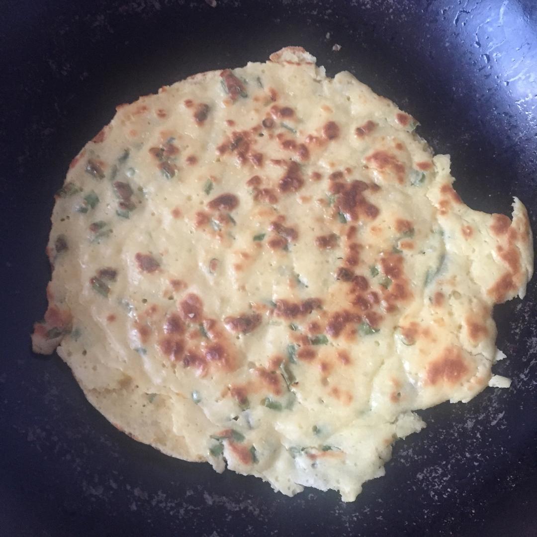 葱花鸡蛋饼