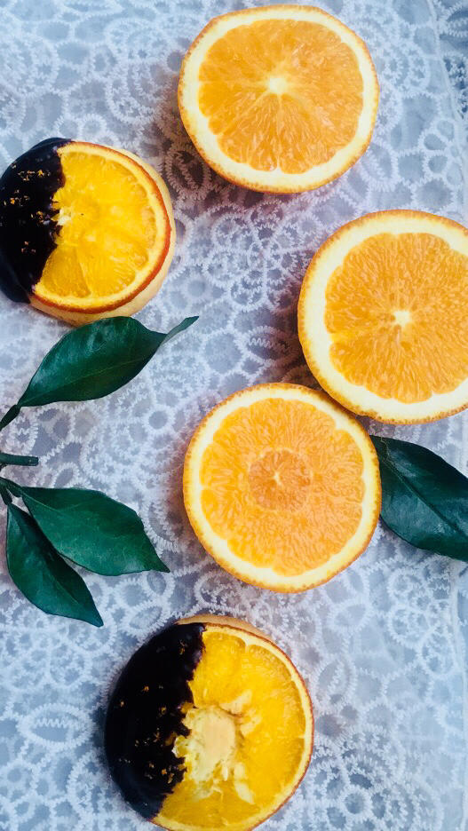 🍊橙意满满超高颜值的巧克力橙子饼干🍪