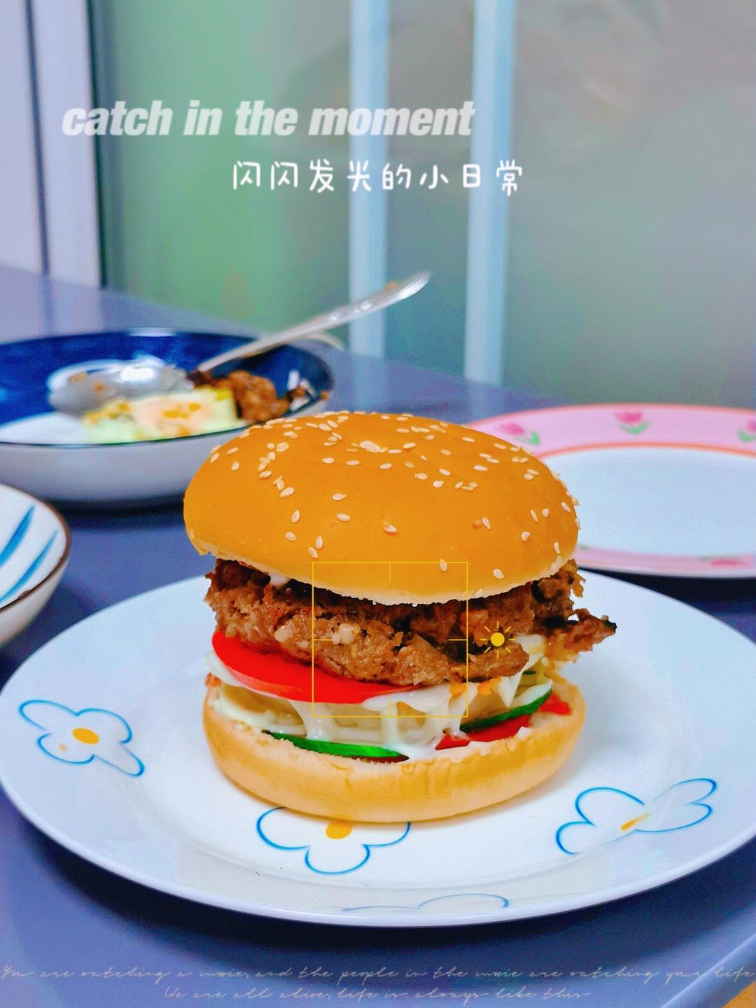 常备餐之好吃多汁的汉堡牛肉饼