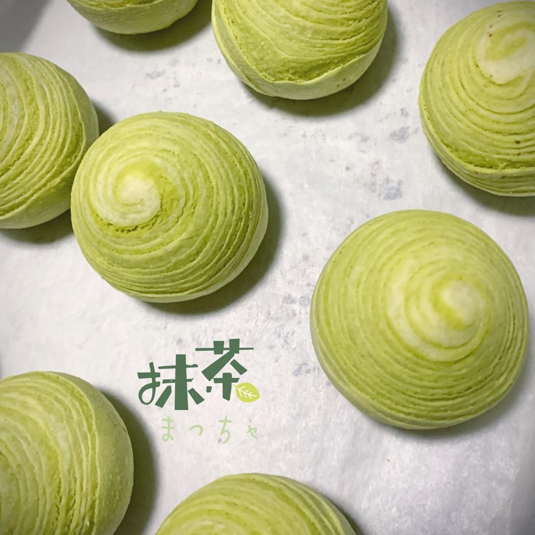 蛋黄酥~紫薯、抹茶、原味~花好月圆，中秋快乐~内附一次做六色蛋黄酥方法~