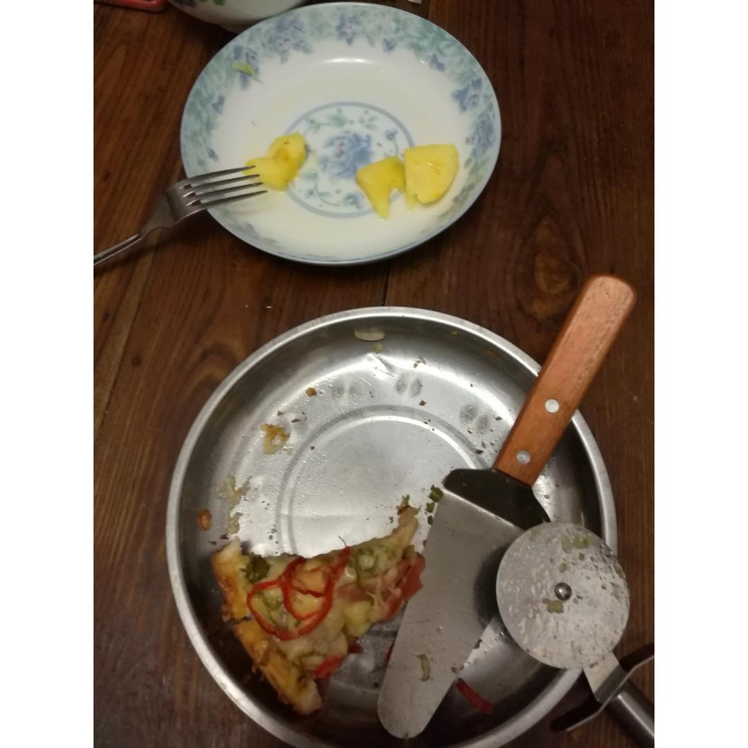 培根火腿披萨