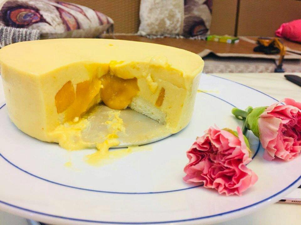 《Tinrry下午茶》教你做芒果流心慕斯（6寸配方）