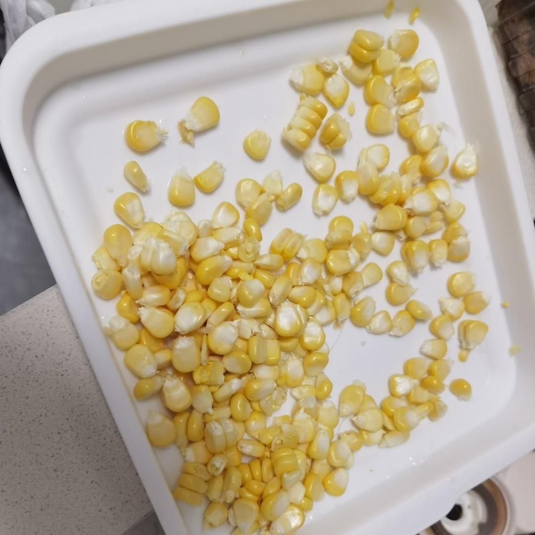 巧剥玉米粒