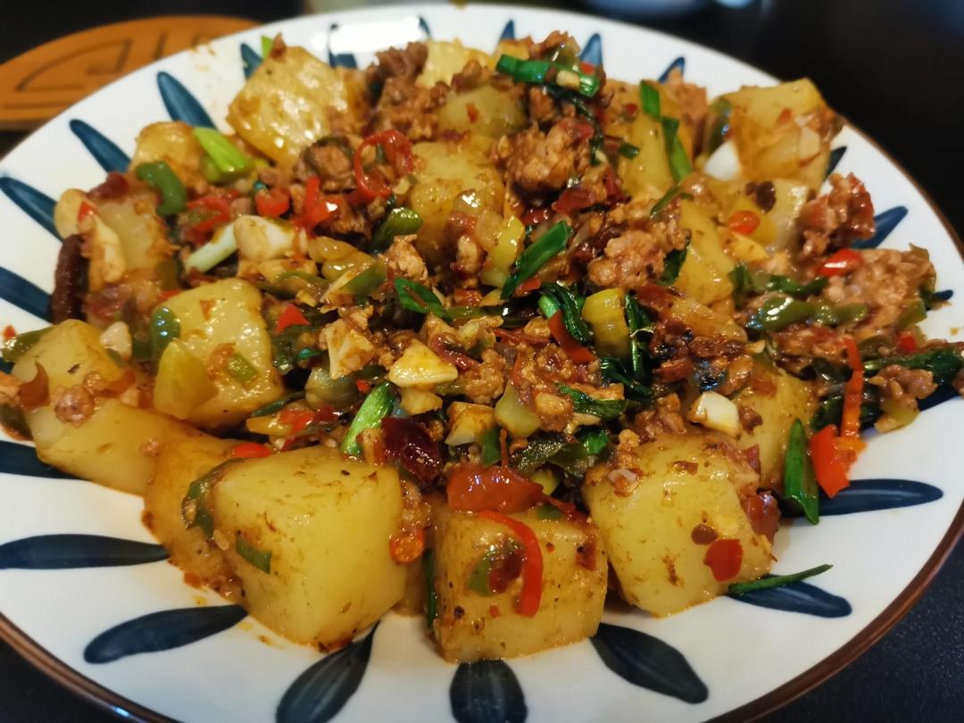 湘菜肉末米豆腐，小美的美食