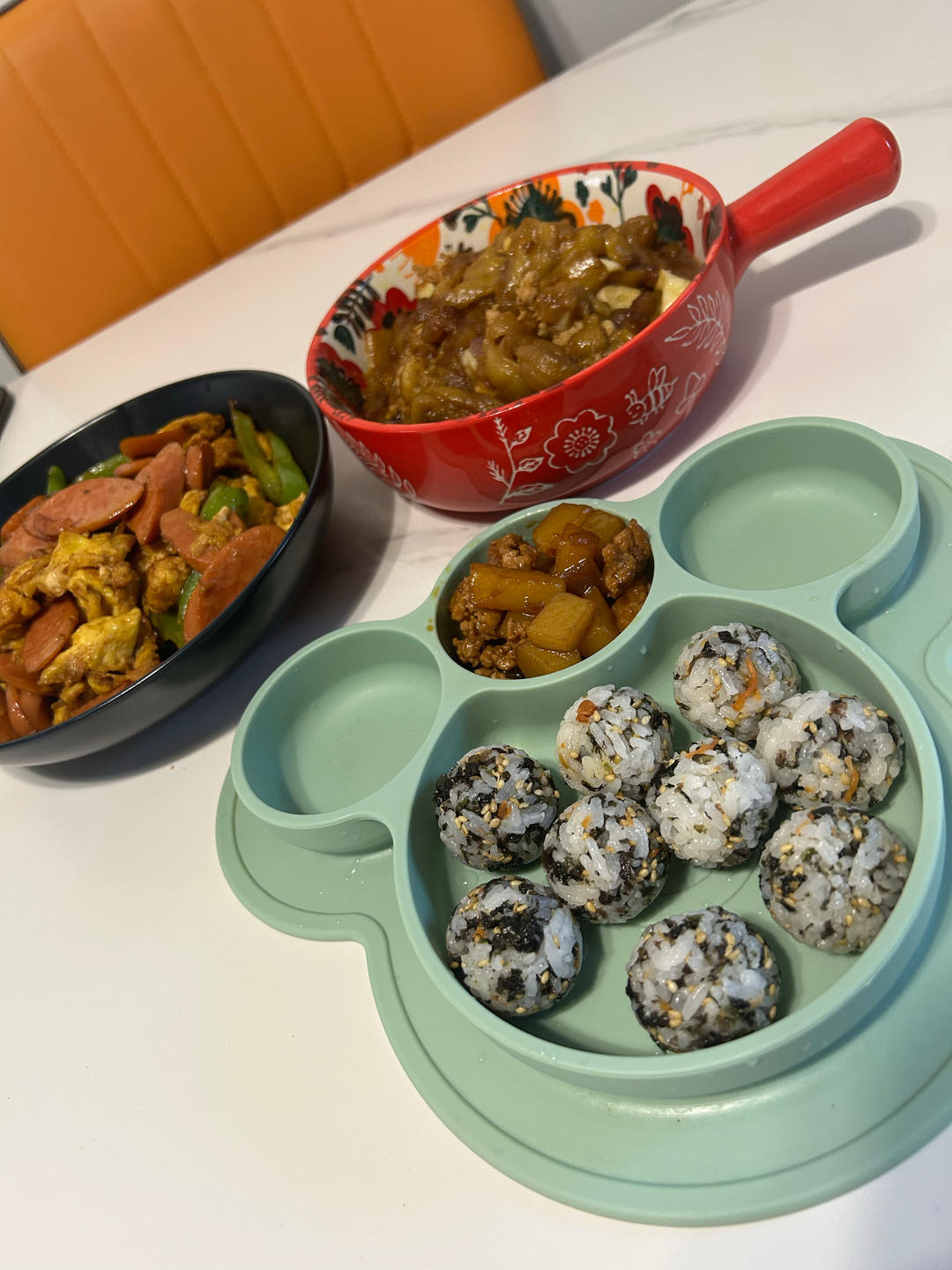 青椒火腿炒鸡蛋