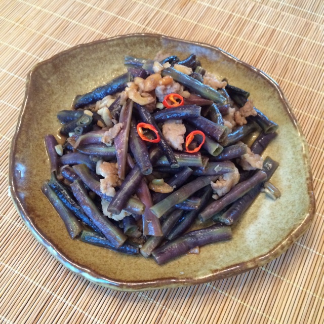 蒜泥豇豆