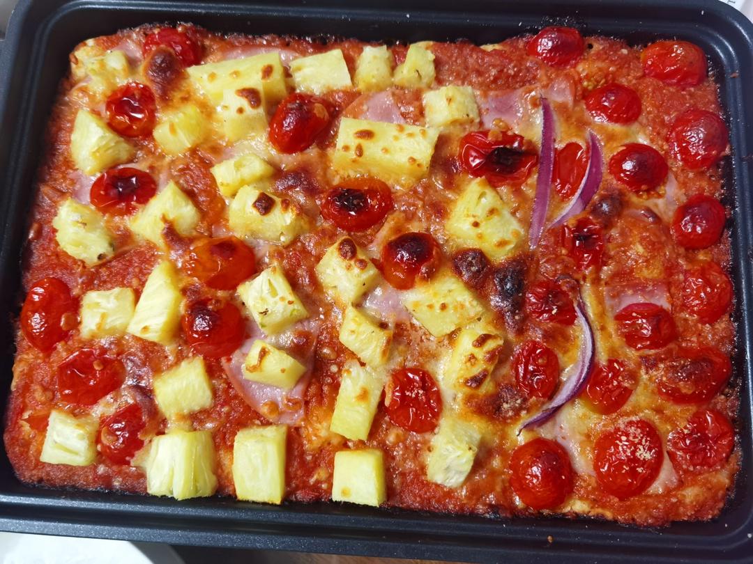 被惊艳到❗️一口爱上❗️超薄玛格丽特披萨🍕