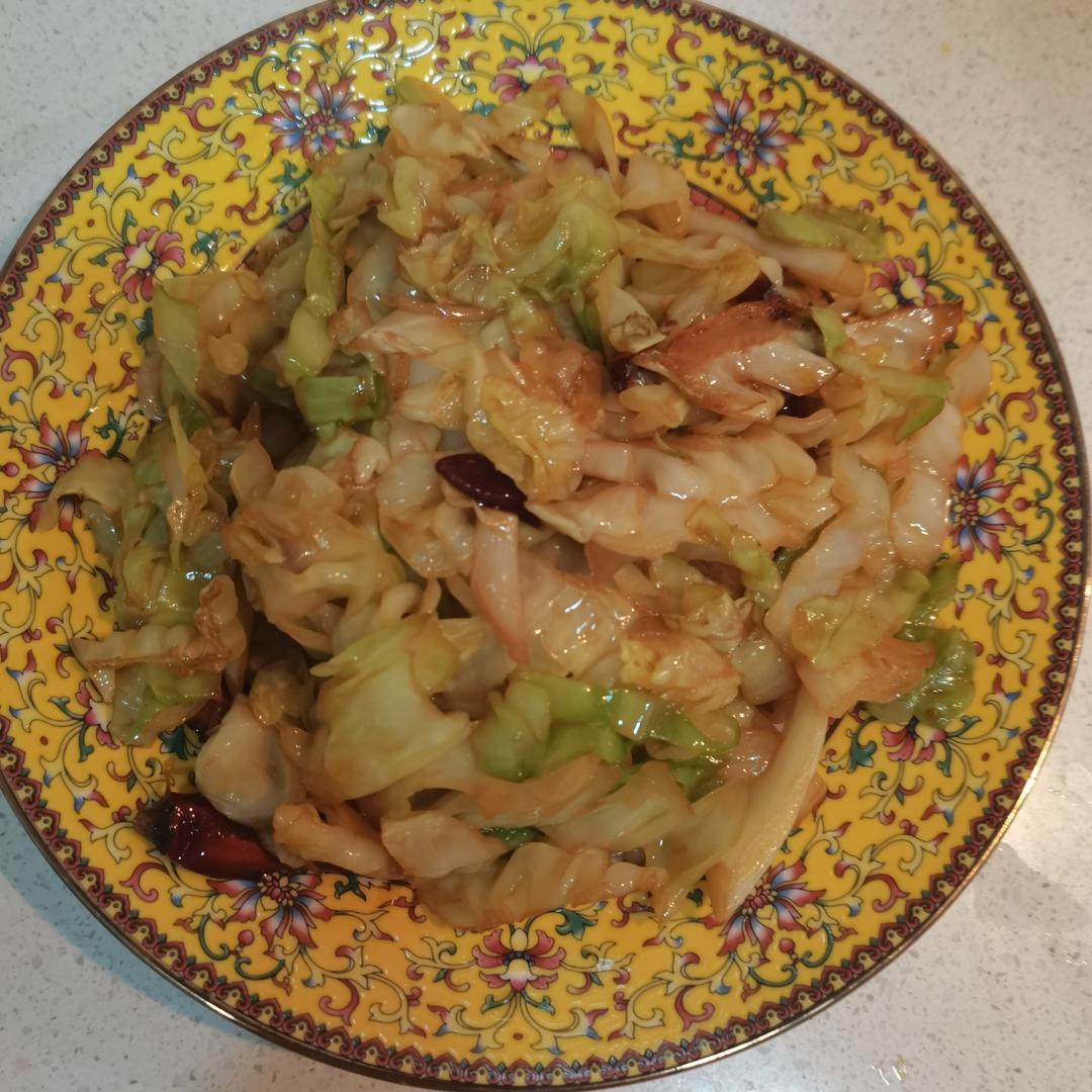 炝炒圆白菜