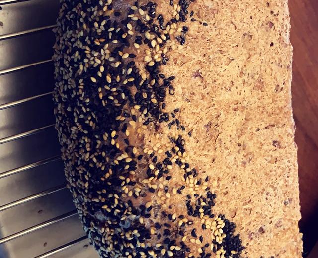 减脂全麦谷类吐司的做法