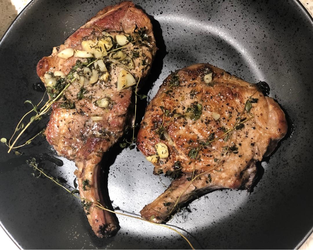 零失误美式黄油猪排Pork Chop