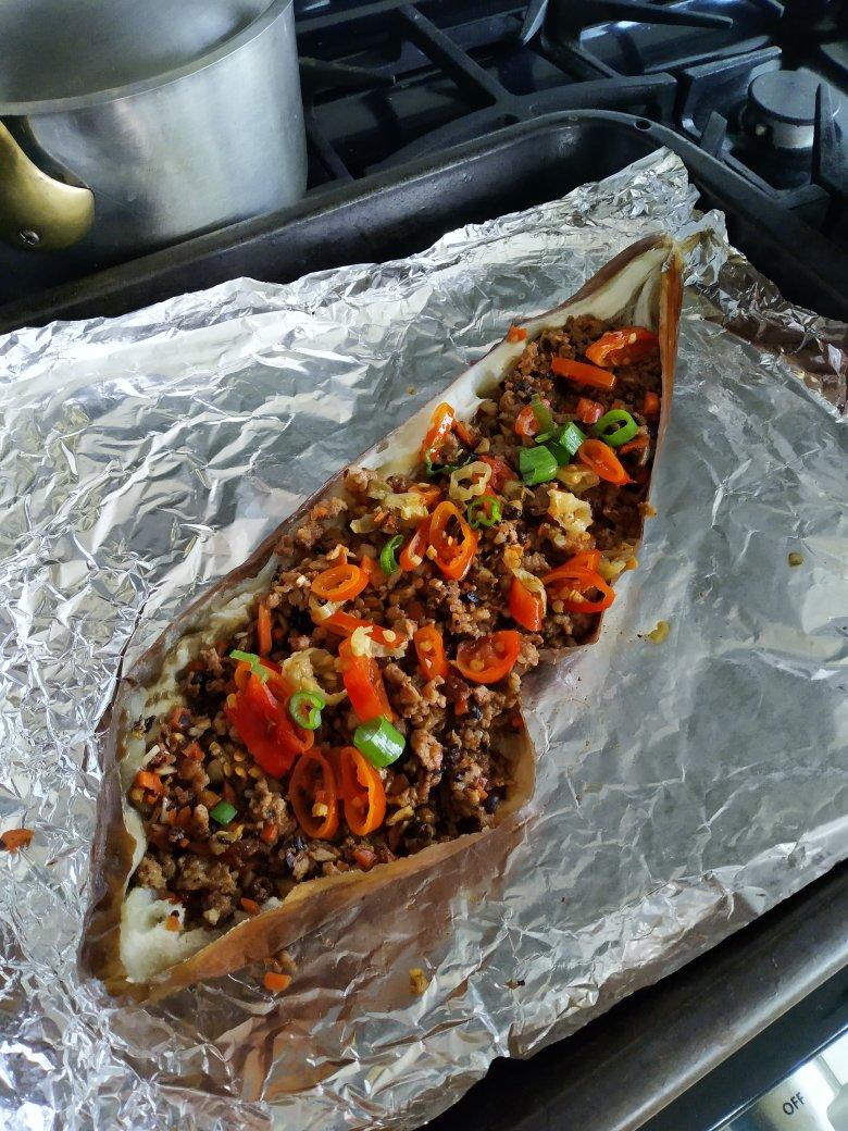 烤箱版“肉沫烤茄子”香死老爷子