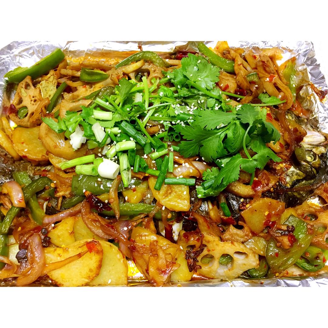 香辣烤鱼-烤箱版