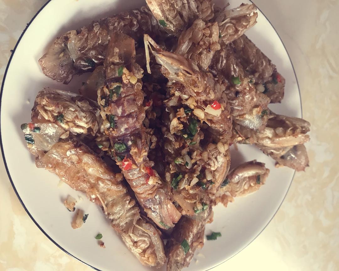 椒盐皮皮虾