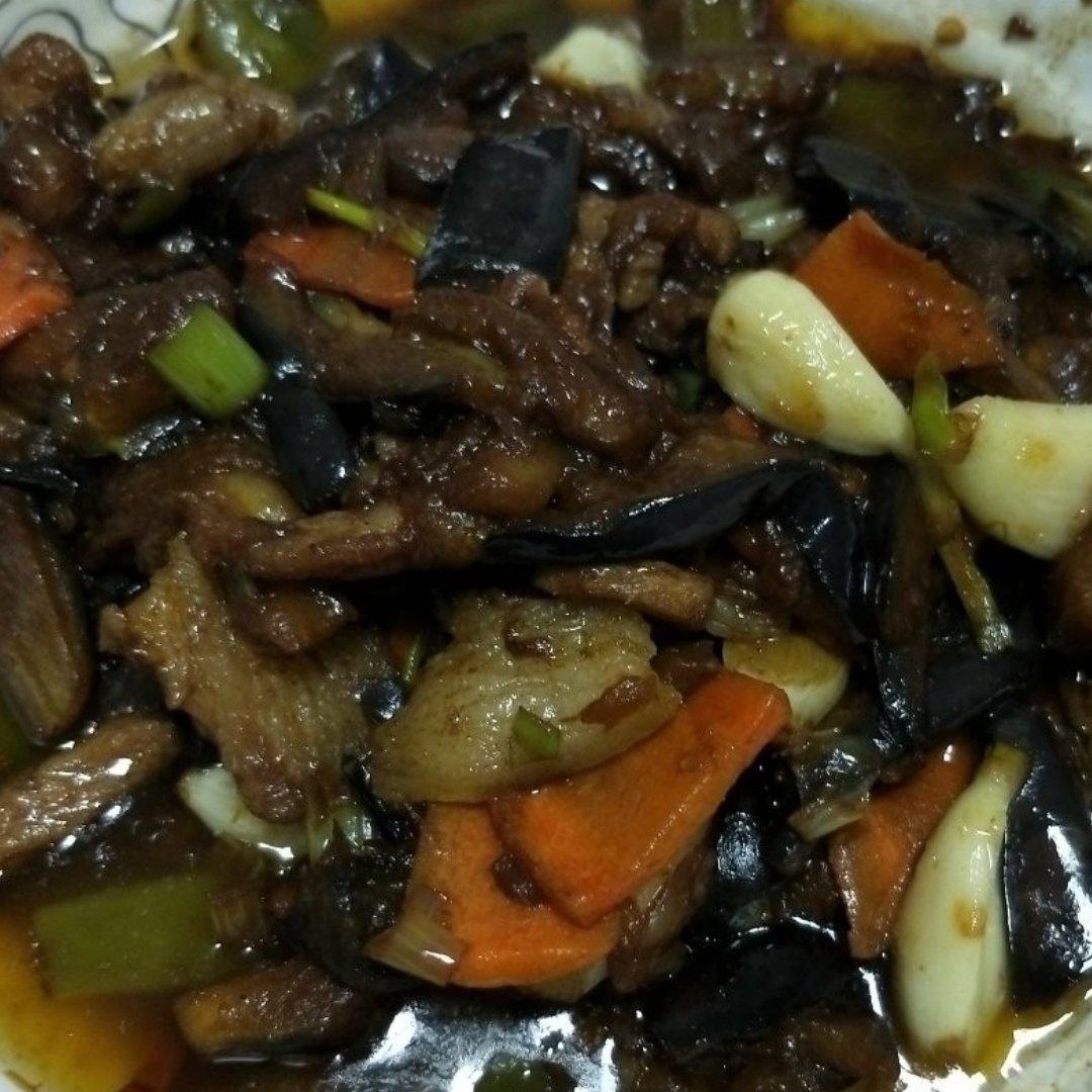 下饭神菜 酱爆茄子