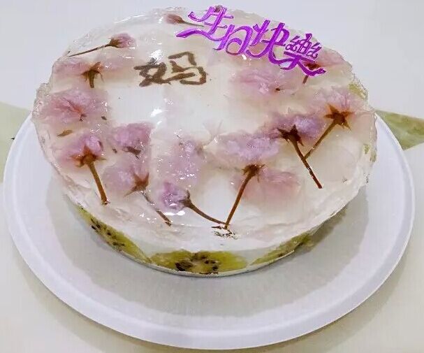 樱花冻酸奶芝士蛋糕​（6寸）