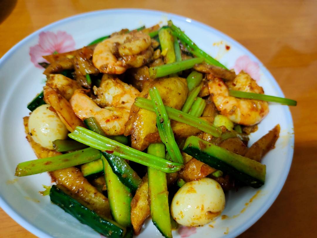 干锅香辣虾
