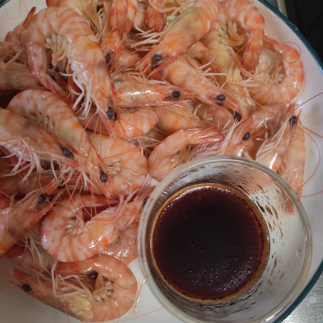 最简单的白灼虾（水煮）盐水基尾虾