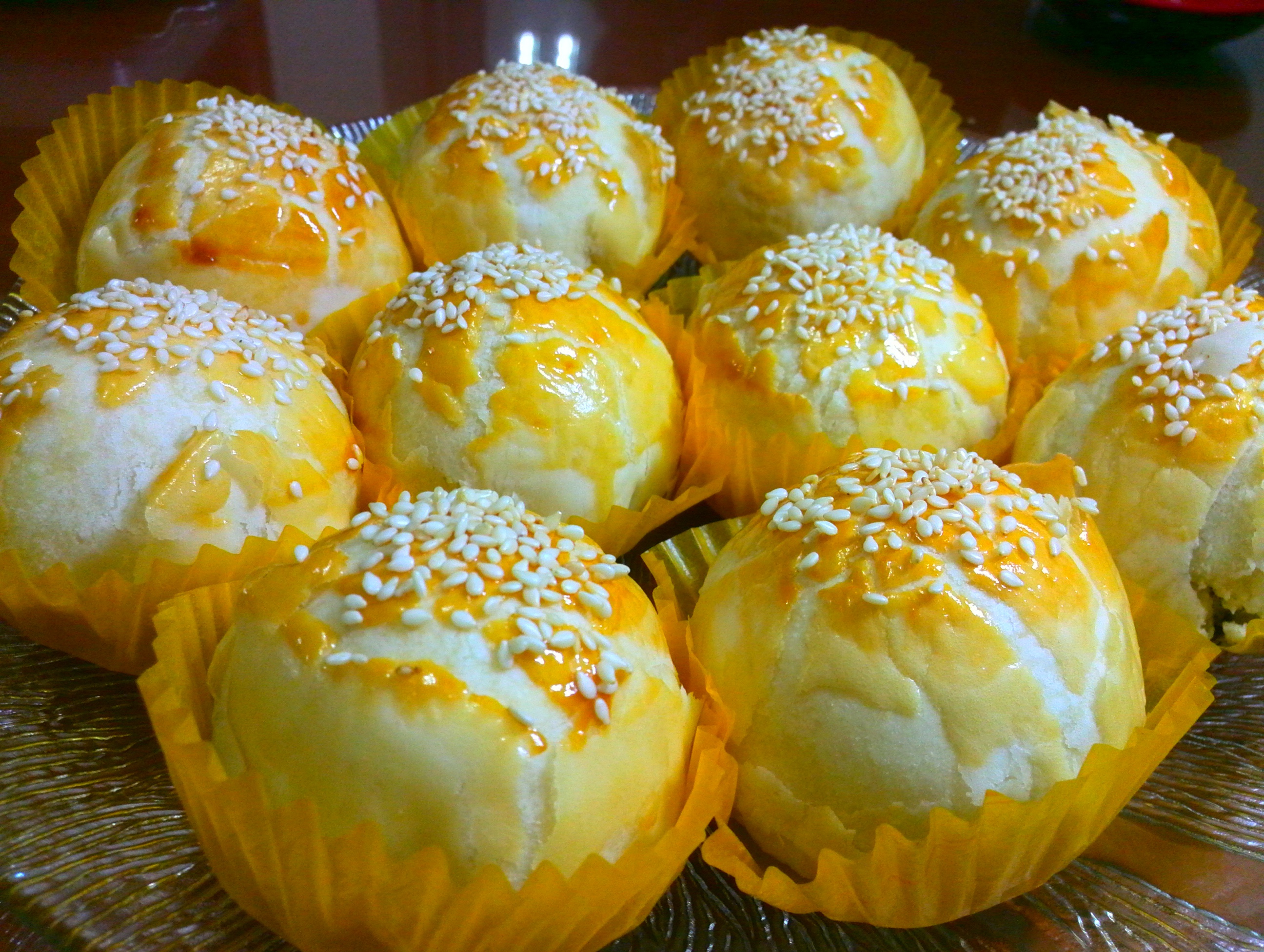 传统的味道——蛋黄酥