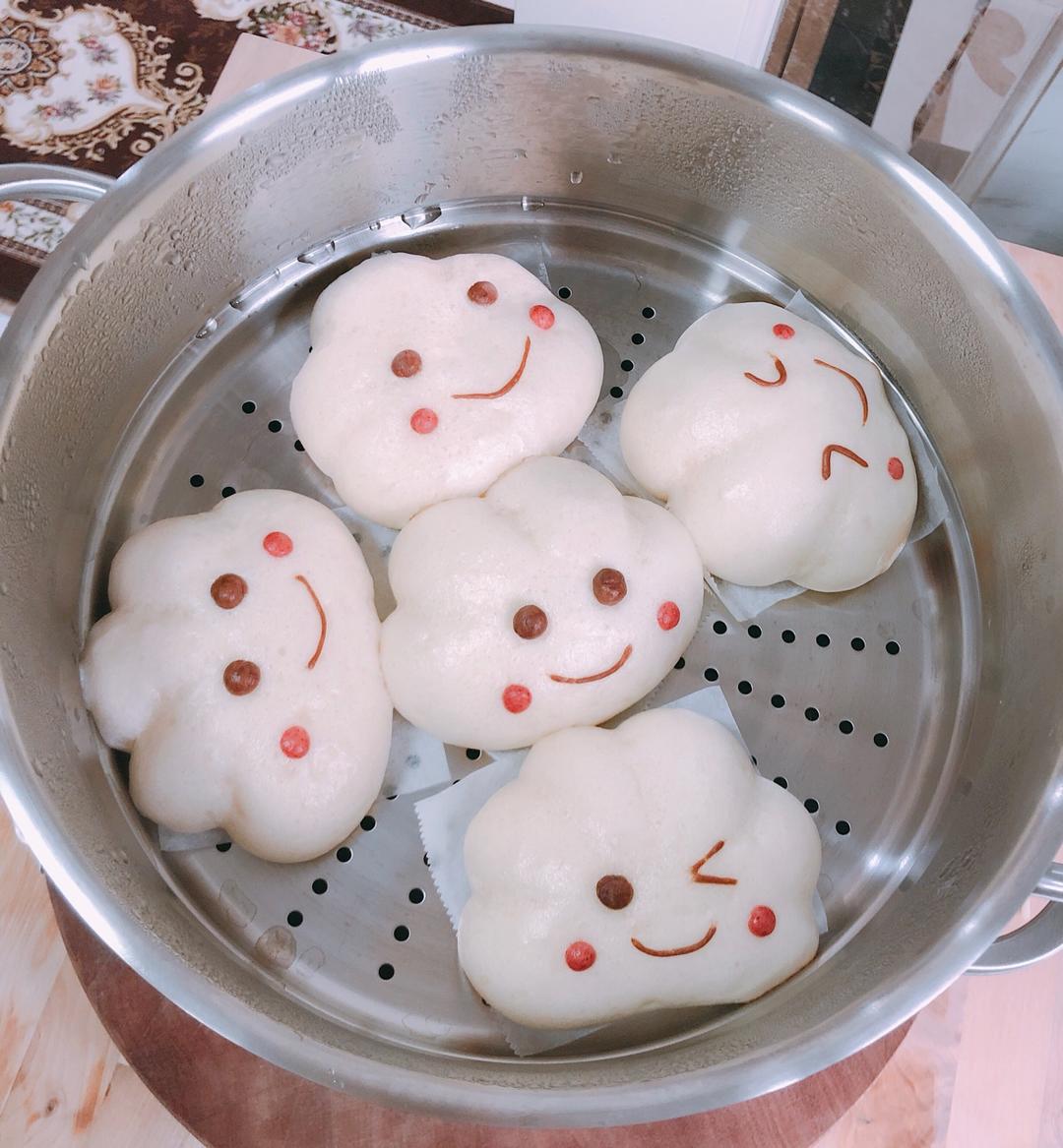 《Tinrry+》美姬老师教你做可爱云朵造型馒头