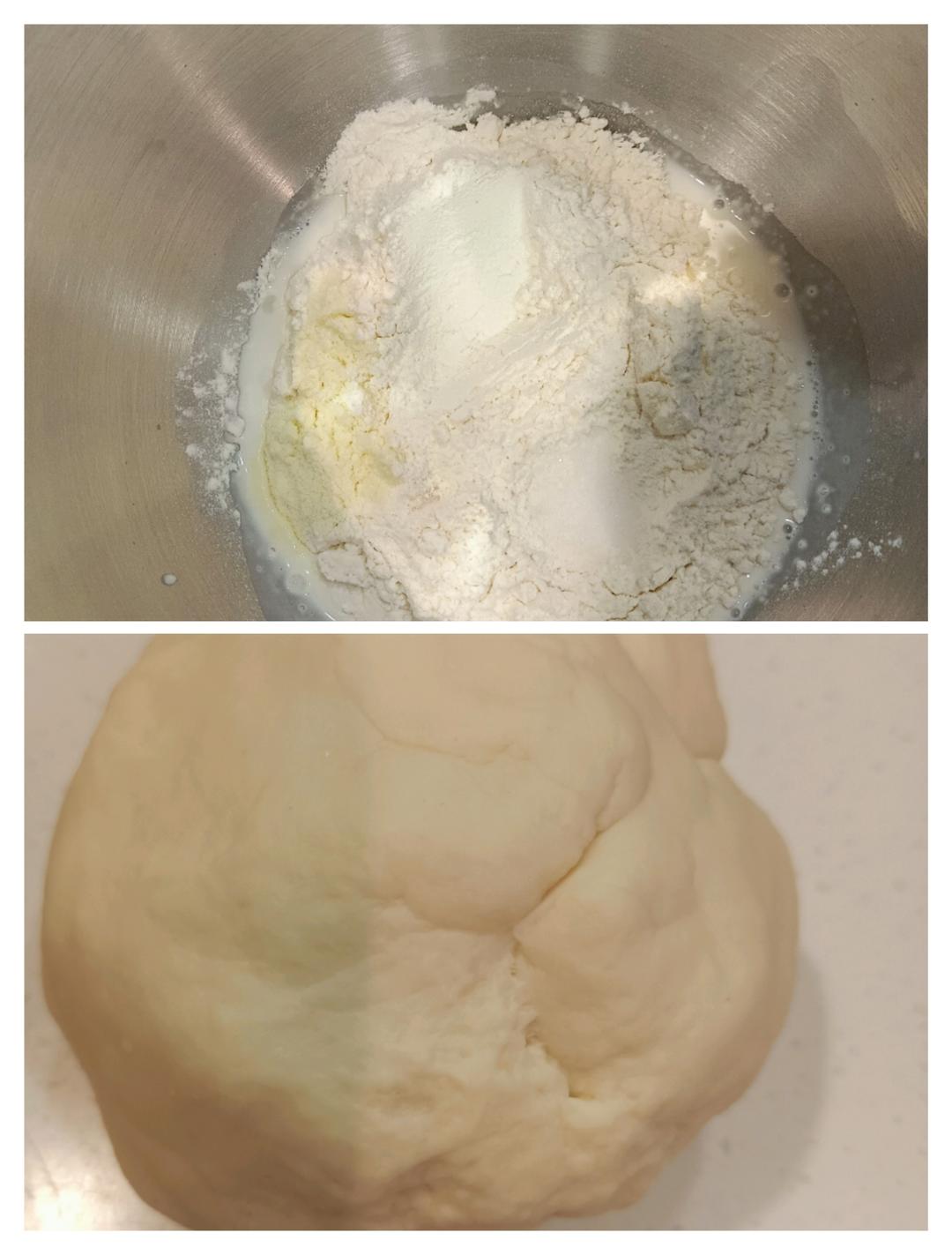 纯奶手撕吐司的做法 步骤1