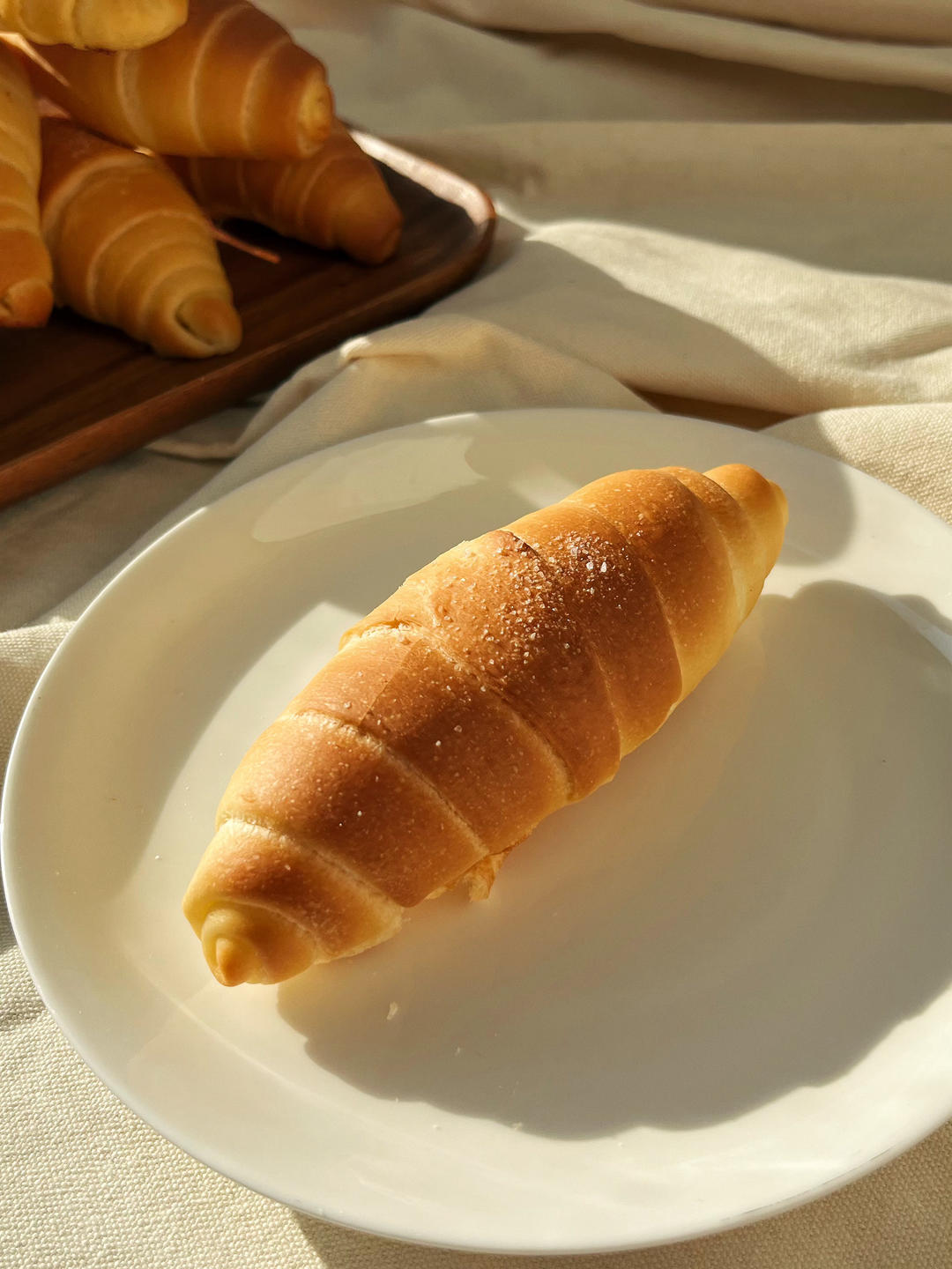 【盐面包 海盐卷】如果不能吃它，人生还有什么快乐！