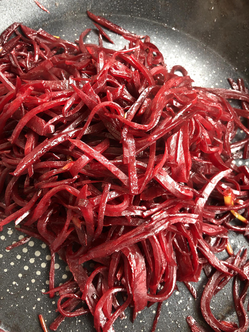 紫菜头炒肉