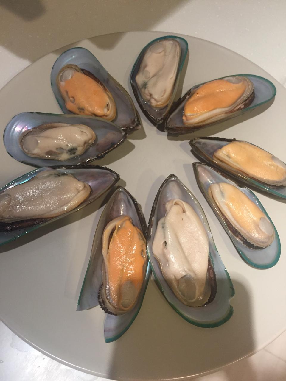 【山姆厨房】蒜蓉蒸青口贝