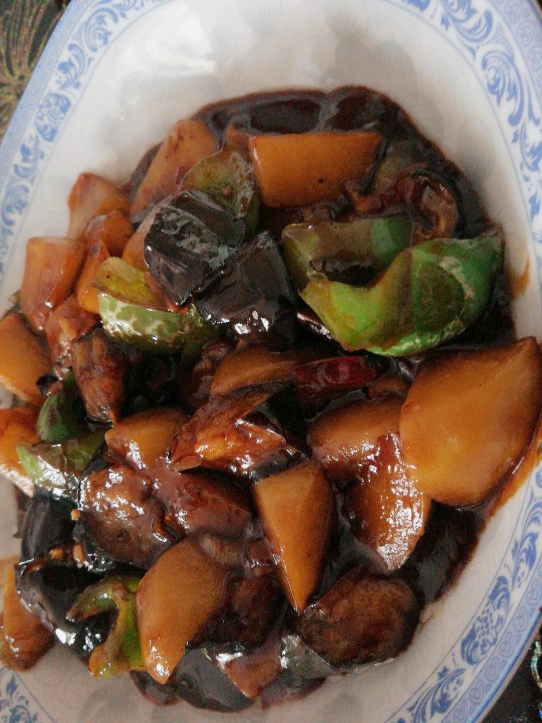 超级下饭的地三鲜