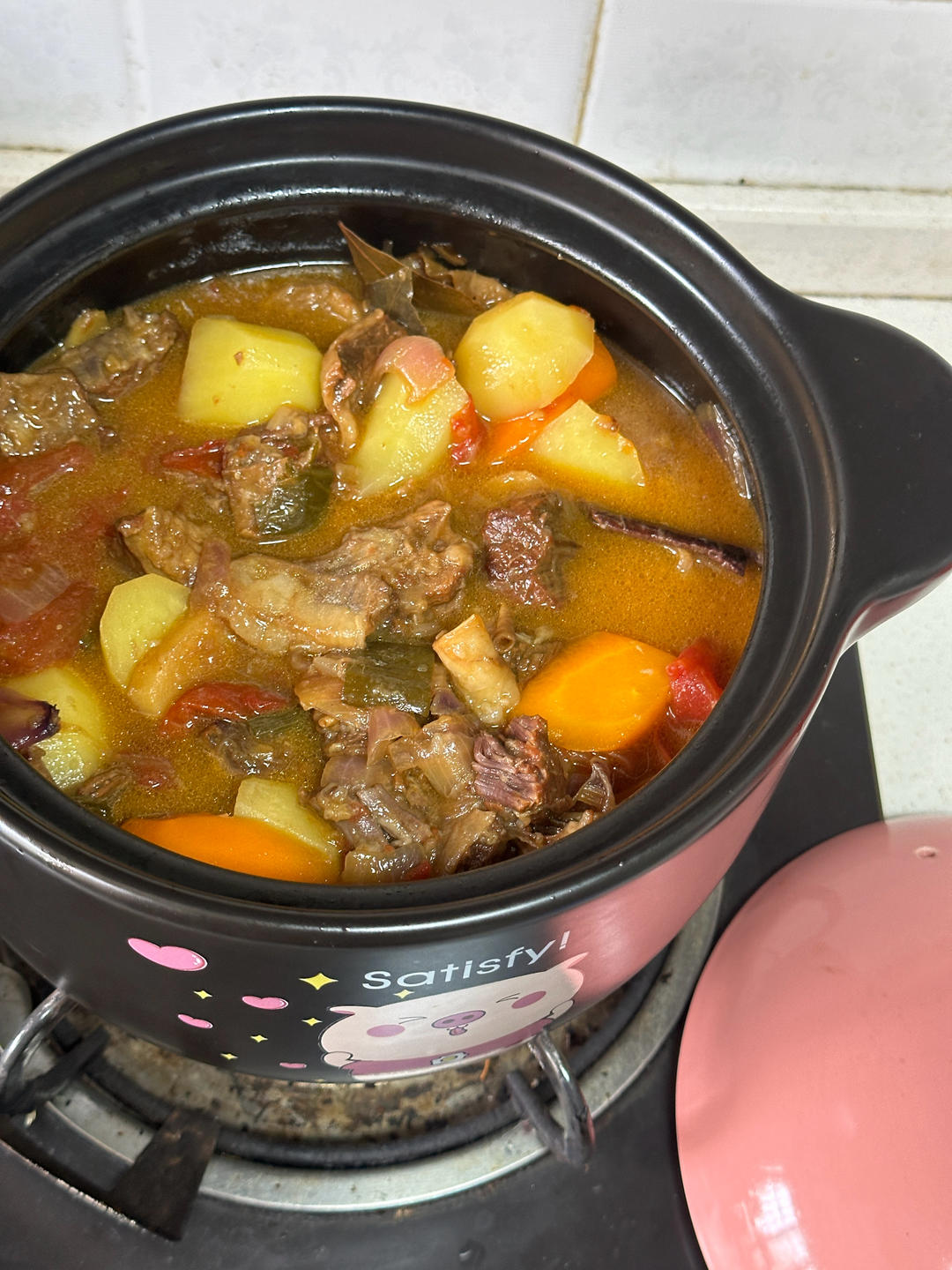 番茄土豆炖牛腩