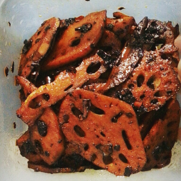 老干妈孜然莲藕