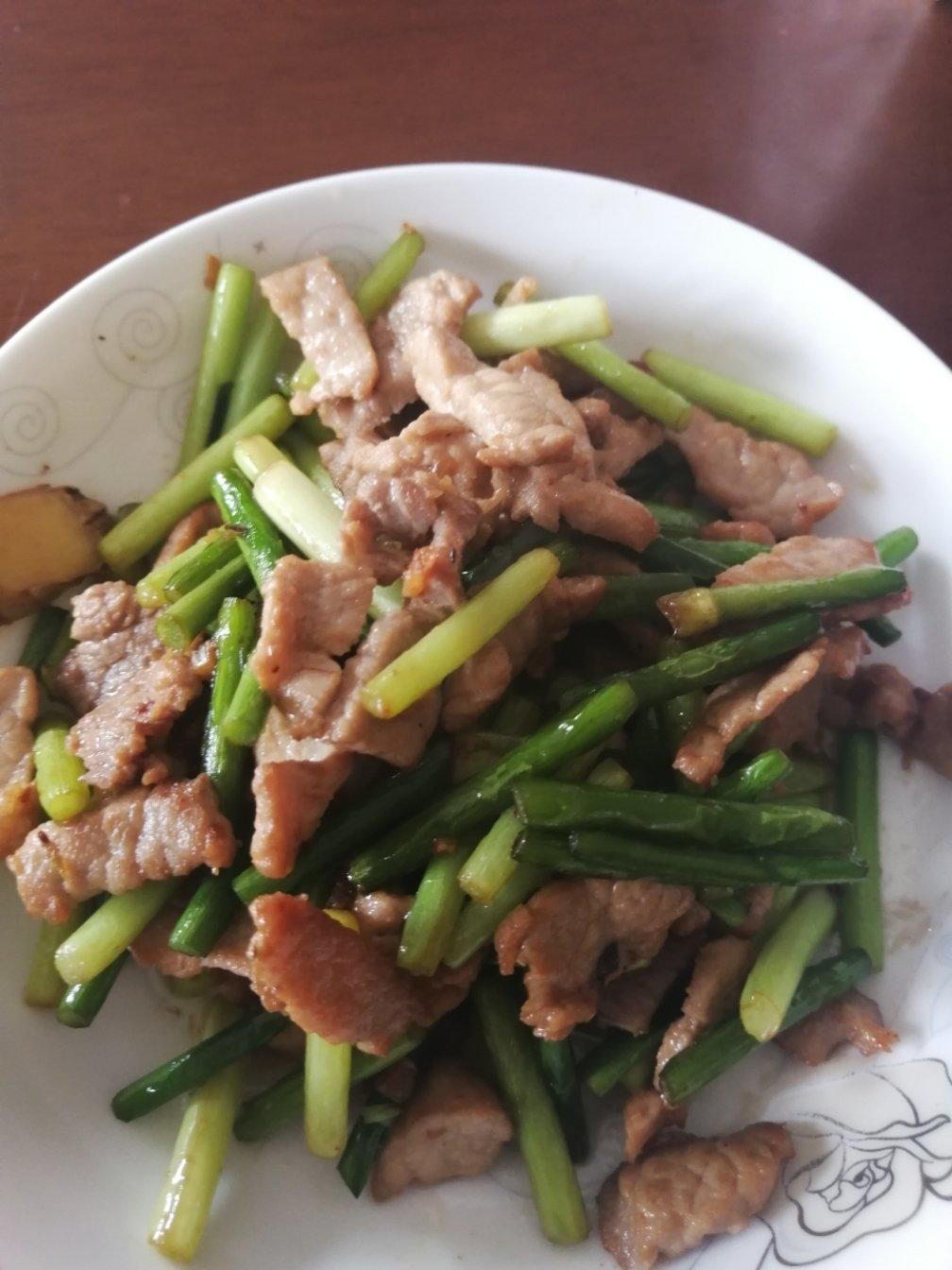 蒜薹炒肉