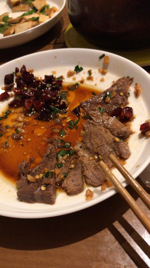 凉拌牛肉