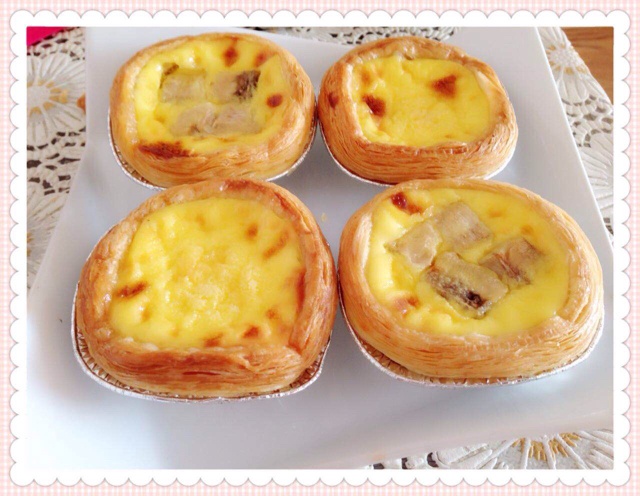 超完美味道超正的蛋挞配方，比KFC的还要嫩还要香~做过最好吃的蛋挞配方