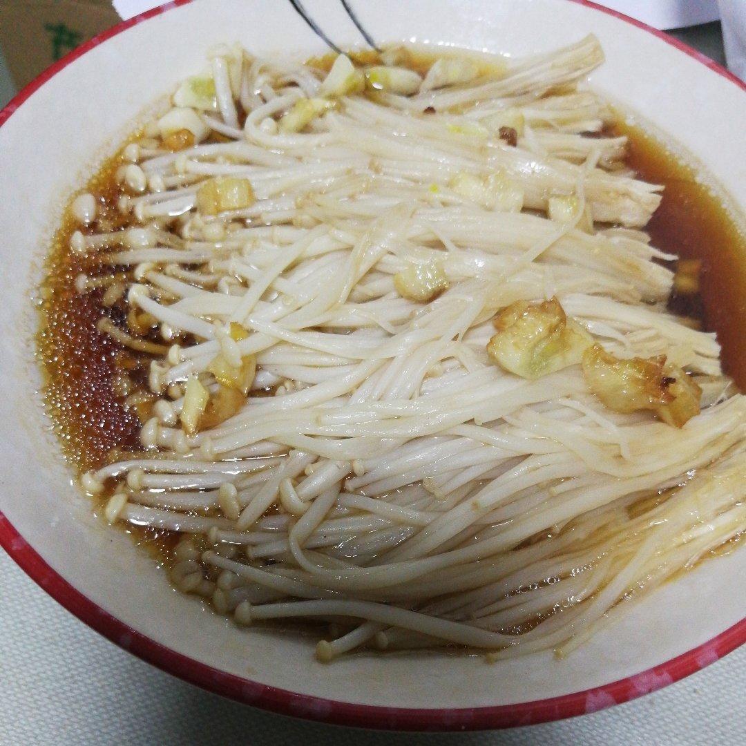 蒜蓉蒸金针菇
