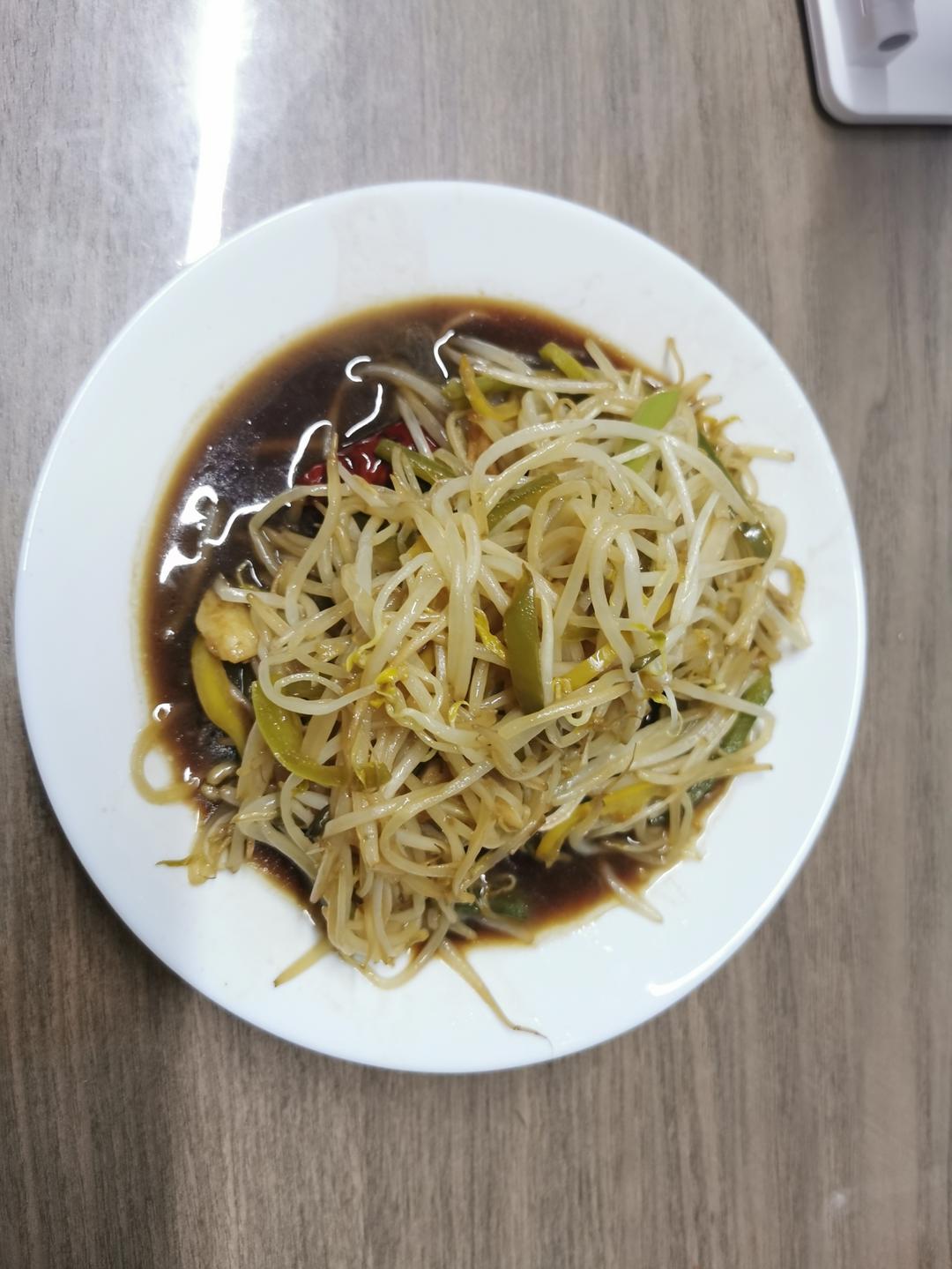 爆炒绿豆芽