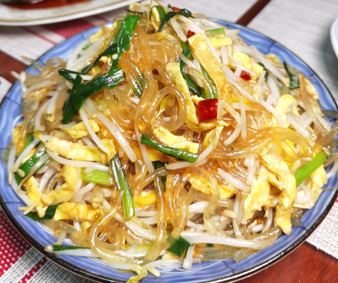 南海王清做的均衡搭配炒合菜