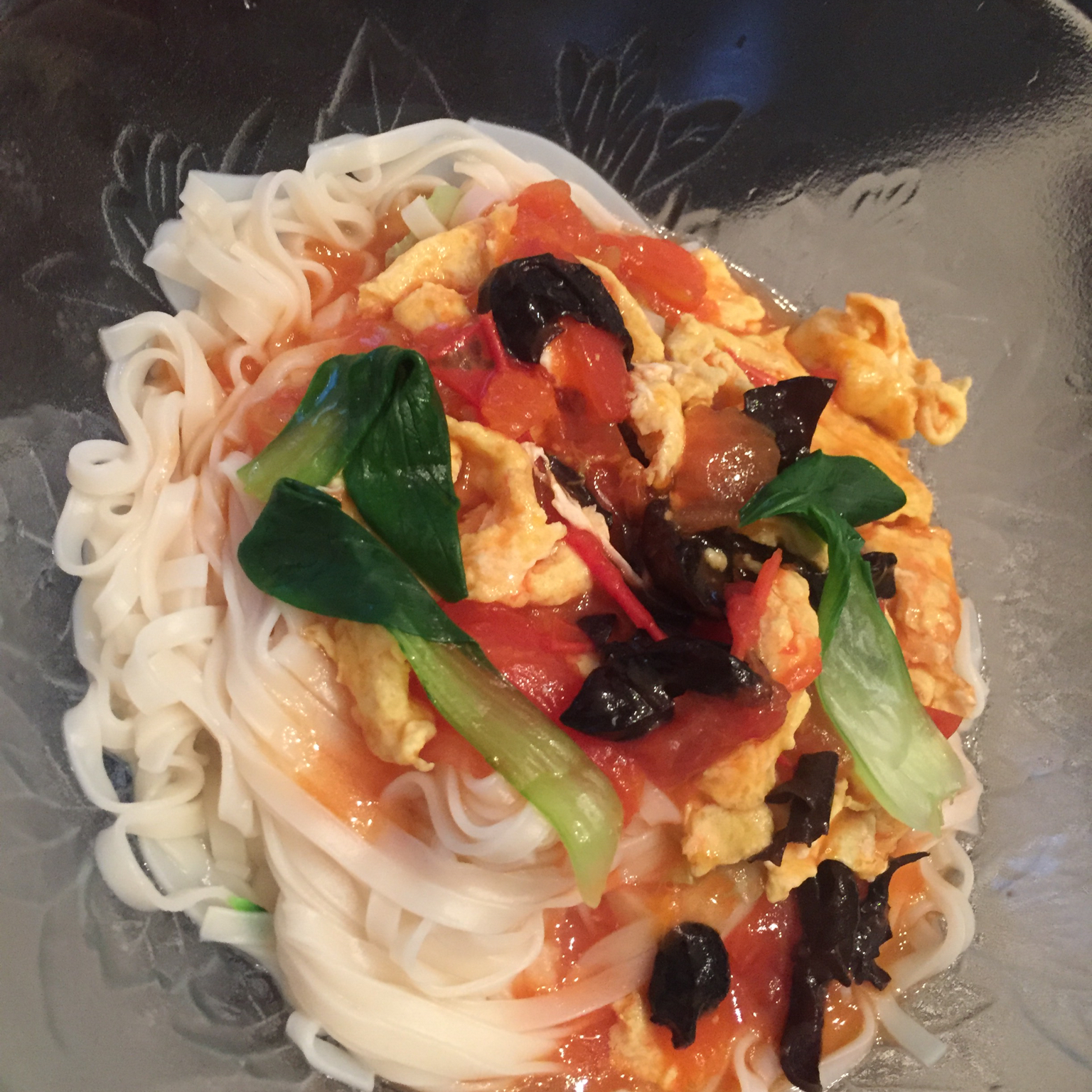 西红柿鸡蛋打卤面